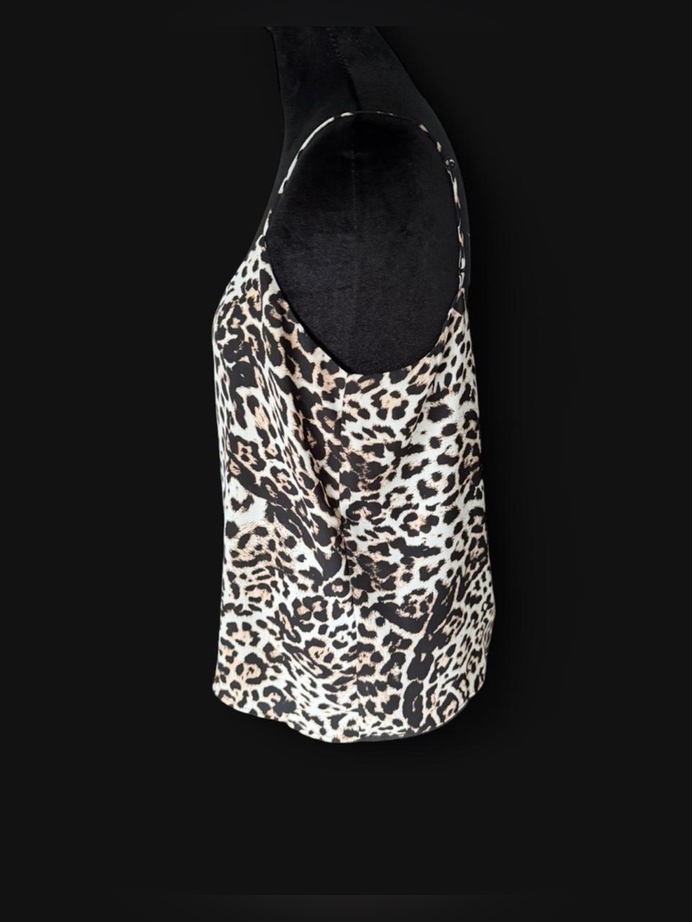 Rachel Zoe Leopard Print Sleeveless Cami Tank Top Women’s Size Small - Picture 3 of 5